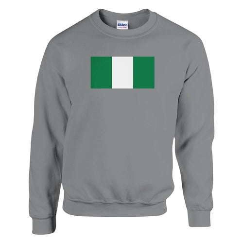 Sweat-shirt Drapeau du Nigeria