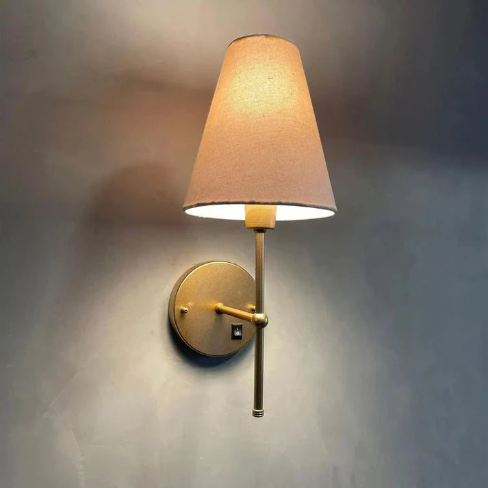 Metal Wall Sconce with Torch Holder - Elegance and Comfort in Every Detail
