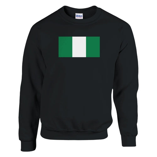 Sweat-shirt Drapeau du Nigeria